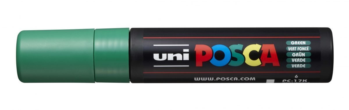 ROTULADOR UNI POSCA PC-17K VERDE - Imagen 3