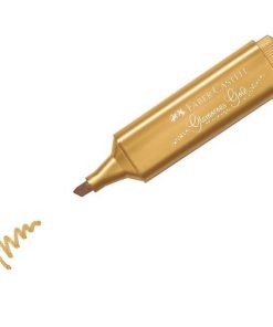 ROTULADOR FLUORESCENTE FABER-CASTELL ORO