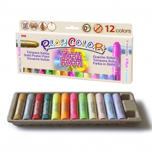 PLAYCOLOR ONE TUTTI FRUTTI ESTUCHE 12 BARRAS 10 G - Imagen 2