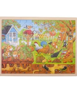 PUZZLE MADERA GOKI 57743 NUESTRO JARDIN 96 PZAS