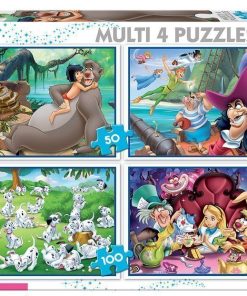 PUZZLE EDUCA 18105 DISNEY MULTI 4 UDS