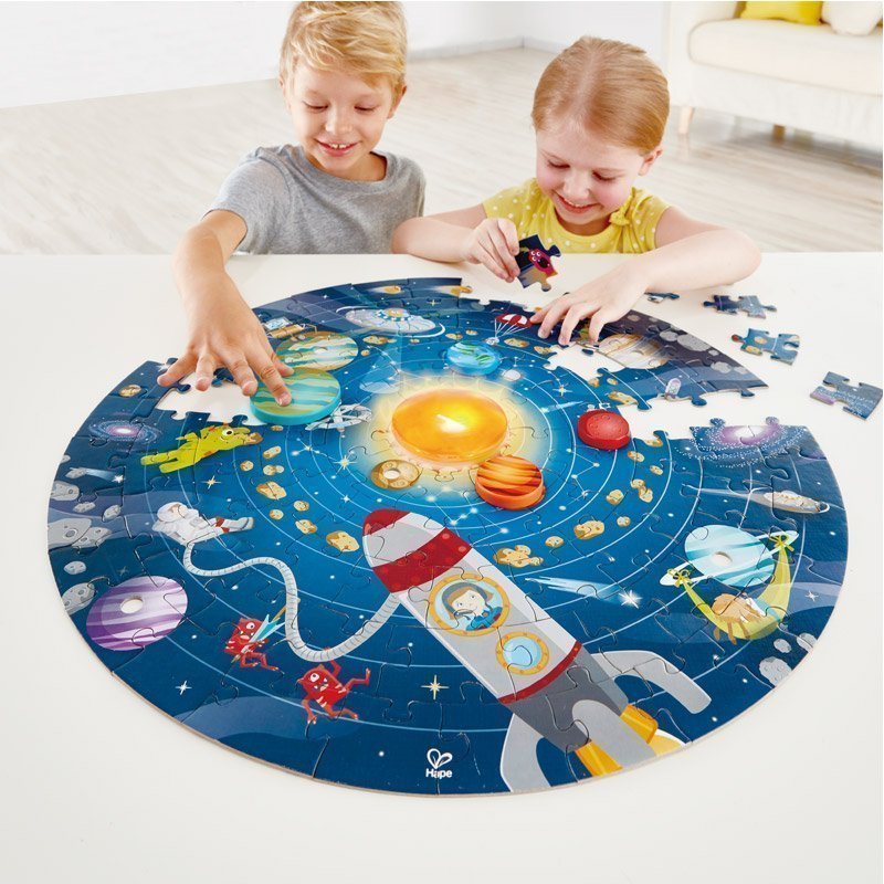 PUZZLE SISTEMA SOLAR HAPE E1625