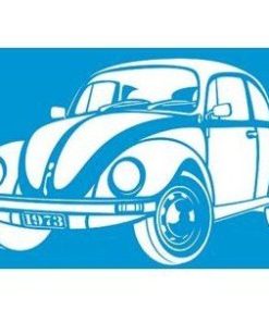PLANTILLA STENCIL 21X34 CM LITOARTE COCHE
