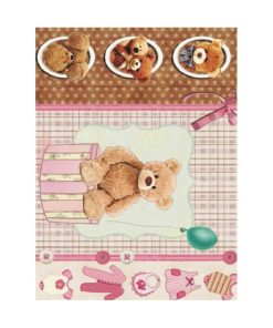 PAPEL ARROZ CADENCE A3 REF. 016 OSO INFANTIL