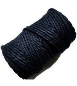 CORDON ALGODON 4 MM 500 G AZUL MARINO