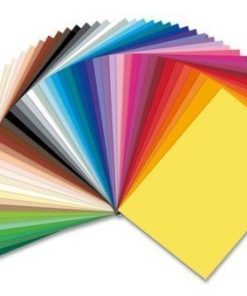 PAPEL SURTIDO COLOR 130 G 25X35 CM 50 H FOLIA