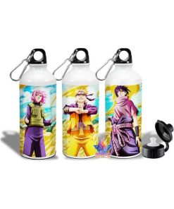 Naruto Boruto Botella Deportiva Shippuden Anime Comic Alumin