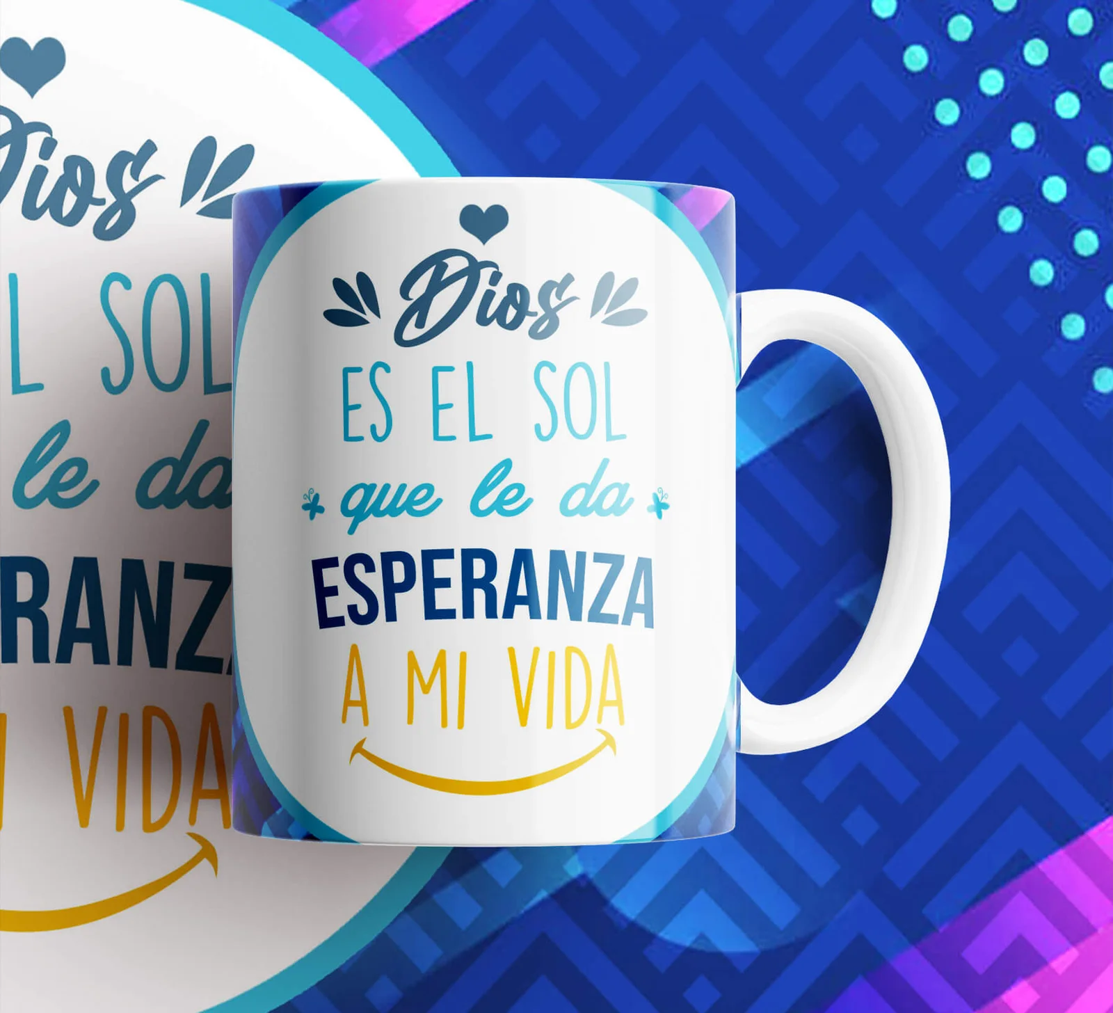15 Plantillas Tazas Frases Cristianas personalizadas - Imagen 9