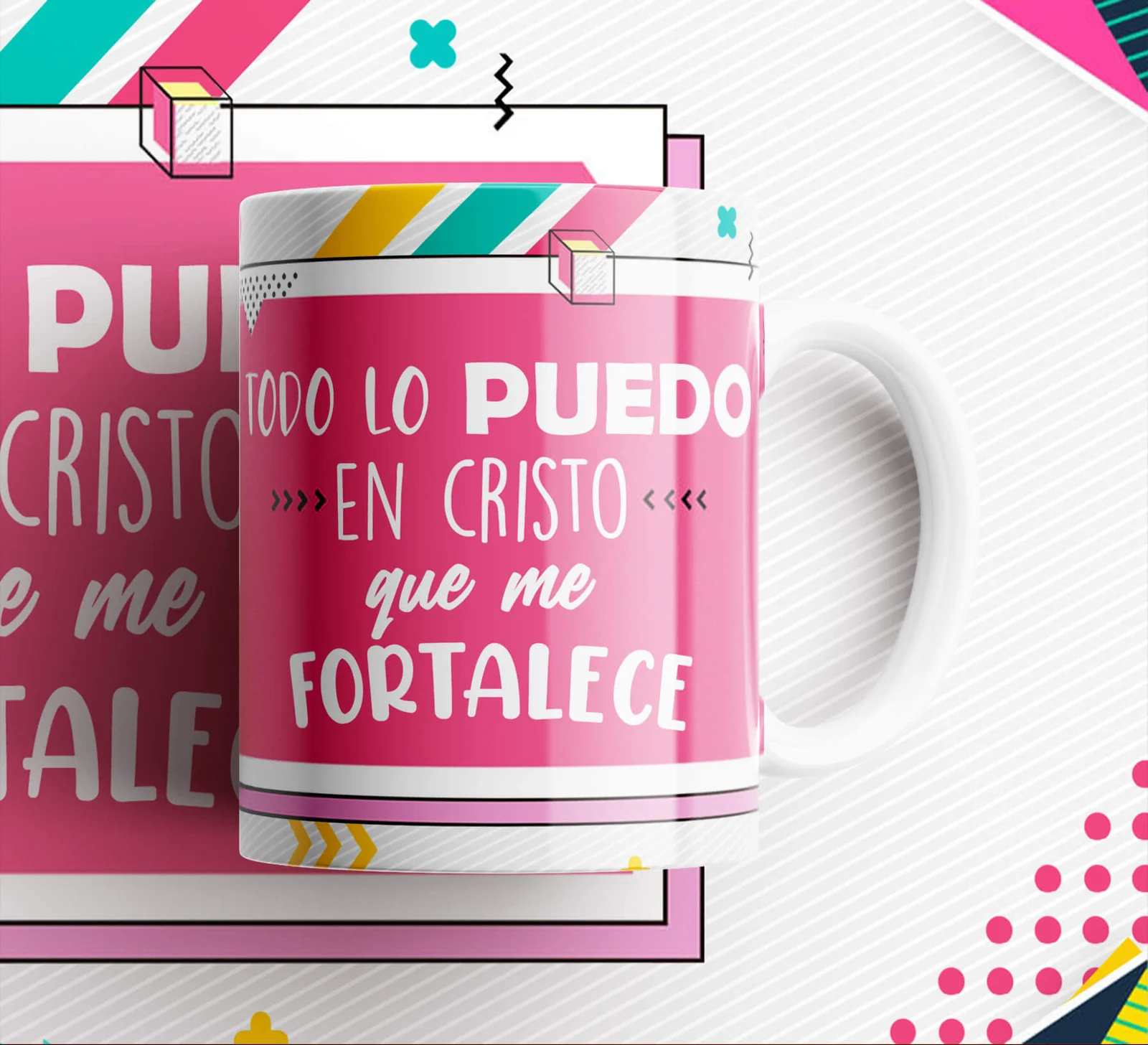 15 Plantillas Tazas Frases Cristianas personalizadas - Imagen 8