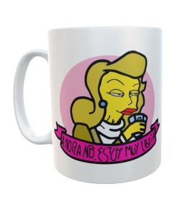 Taza Simpsons Stacy Malibu Ahora No Estoy Muy Ebria Cerámica
