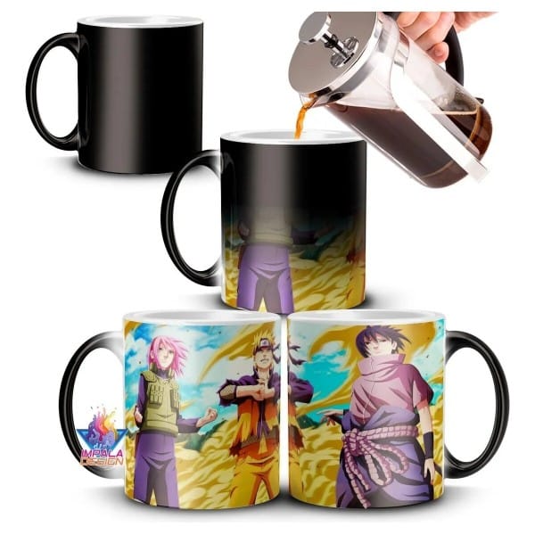 Taza Mágica Naruto Boruto Shippuden Anime Comic Mod 01 - Imagen 3