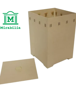 PAPELERO RECTO CON PASA CINTAS 22X30
