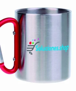 Taza Acero inoxidable carabiner handle