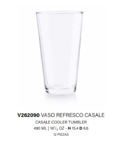 VASO REFRESCO CASALE 490 ML
