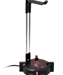 Soporte Maxell CA-HS Diadema con HUB USB 3.0 4 Puertos Gaming